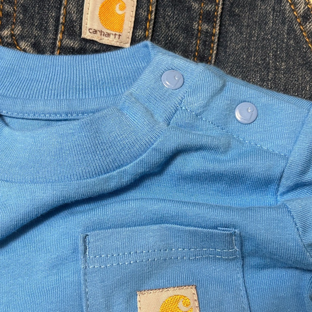 Carhartt Overalls And Onesie NWOT - Picture 8 of 10